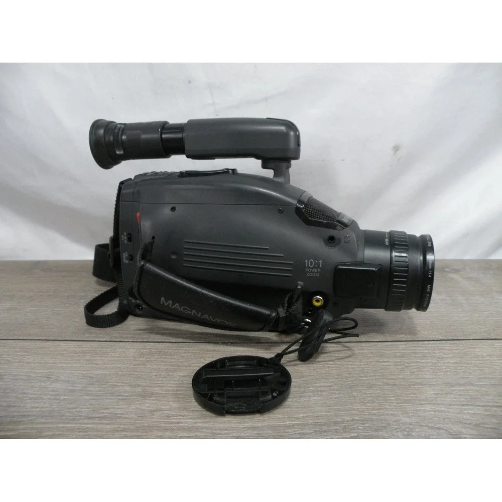 Magnavox CVR600AV01 Easy Cam Vhs-c Camcorder Black Flying Erase Head For Parts